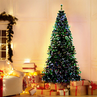 Jingle Jollys 1.8m Christmas Tree Optic Fibre LED Xmas tree 300 Tips thumbnail