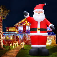 Jingle Jollys Christmas Inflatable Santa 5M Illuminated Decorations thumbnail