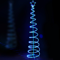 2.4M Christmas Tree LED Solar Motif Lights Jingle Jollys thumbnail