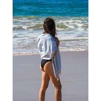 PORTSEA TURKISH COTTON TOWEL - SKY BLUE thumbnail