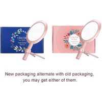 20X Magnifying Hand Mirror Two Sided Use for Makeup Application, Tweezing, and Blackhead/Blemish Removal (15 cm Silver) thumbnail