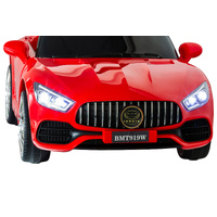 Mercedes-inspired Design Ride-on (Red) Electric Car with Parental Remote Control thumbnail