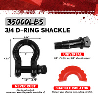 X-BULL 4WD Winch Recovery Kit 12Pcs Recovery Tracks Snatch Strap Soft Shackles Recovery Ring thumbnail