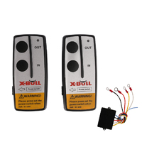 X-BULL Winch Solenoid Relay 12V 500A Winch Controller Twin Wireless Remote 4T Block Pulley thumbnail
