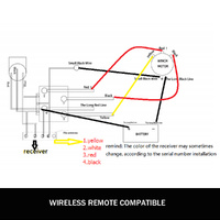 X-BULL Winch Solenoid Relay Wiring Controller 500A 12V and 150ft Wireless Remote thumbnail