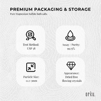 Bulk 10kg USP Epsom Salt Pharmaceutical Grade - Magnesium Sulfate Bath Salts thumbnail