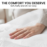 Laura Hill 500GSM Duck Down Feather Quilt Comforter Doona - Queen thumbnail