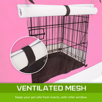Cage Cover Enclosure for Wire Dog Cage Crate 30in PINK thumbnail