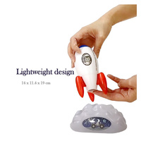 Rocket Projector Night Light Kids STEM Toy - Outer Space Planet thumbnail