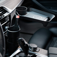 Kustom 10W Car Cup Holder Extension Fast Wireless Charger Tray thumbnail