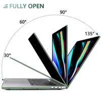Suitable for  Midnight Green MacBook Pro 13 Inch Case 2016-2023 M1 M2 A2338 A2289 A2251 A2159 Hard Shell Case Keyboard Cover thumbnail