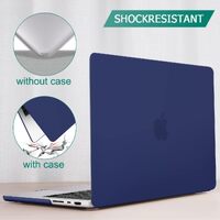 Suitable for MacBook Pro 14 Max Inch Case 2023 2022 2021 M2 A2779 M1 A2442 Hardshell Case Keyboard Cover Blue thumbnail