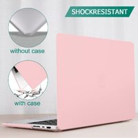 Suitable for MacBook Pro 14 Max Inch Case 2023 2022 2021 M2 A2779 M1 A2442 Hardshell Case Keyboard Cover Sold Pink thumbnail