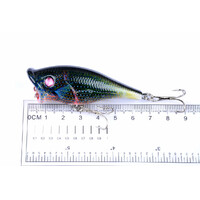 4X 6.5cm Popper Poppers Fishing Lure Lures Surface Tackle Fresh Saltwater thumbnail