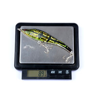 6x 9.5cm Vib Bait Fishing Lure Lures Hook Tackle Saltwater thumbnail