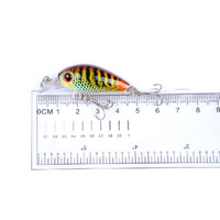 6x 4.5cm Popper Crank Bait Fishing Lure Lures Surface Tackle Saltwater thumbnail