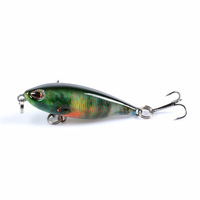 8x Popper Poppers 4.8cm Fishing Lure Lures Surface Tackle Fresh Saltwater thumbnail