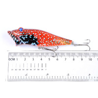 5X 8cm Popper Poppers Fishing Lure Lures Surface Tackle Fresh Saltwater thumbnail