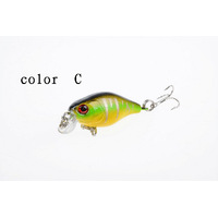 6x 4.5cm Popper Crank Bait Fishing Lure Lures Surface Tackle Saltwater thumbnail