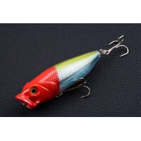 4X 8cm Popper Poppers Fishing Lure Lures Surface Tackle Fresh Saltwater thumbnail