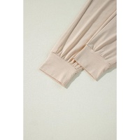 Parchment Split Long Cardigan and Skinny Pants Lounge Set - XL thumbnail
