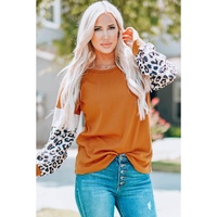 Azura Exchange Patchwork Sequin Long Sleeve Top - L thumbnail