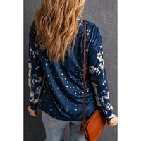 Azura Exchange Burning Vibe Vintage Multicolor Pullover - S thumbnail