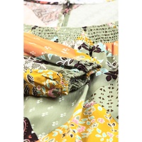 Azura Exchange Mixed Print Blouse - 2XL thumbnail
