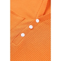 Azura Exchange V Neck Drop Shoulder Waffle Knit Top - S thumbnail