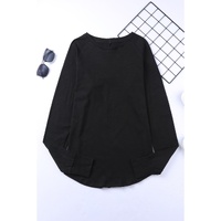 Azura Exchange Crew Neck Long Sleeve Long Sweatshirt - M thumbnail
