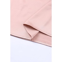 Azura Exchange High Neck Puff Sleeve Satin Blouse - M thumbnail