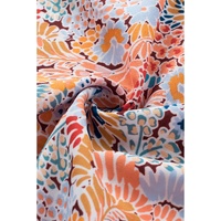 Azura Exchange Floral Puff Sleeve Blouse - L thumbnail