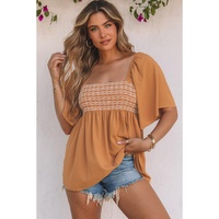 Azura Exchange Wide Sleeves Flowy Top - L thumbnail
