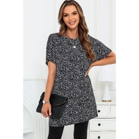 Azura Exchange Leopard Print Tunic Top - M thumbnail