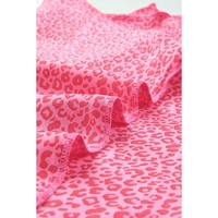 Azura Exchange Leopard Puff Sleeve Blouse - XL thumbnail