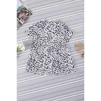 Azura Exchange Print Tassel Tie Blouse - S thumbnail