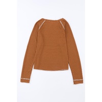 Azura Exchange Textured Long Sleeve Top - S thumbnail