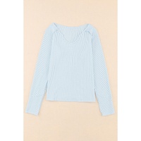 Azura Exchange Mineral Wash V-Neck Top - M thumbnail