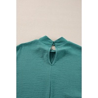 Skobeloff Swiss Dot Balloon Sleeve Loose Blouse - L thumbnail