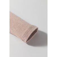 Khaki Colorblock Long Sleeve Crew Neck Top - L thumbnail