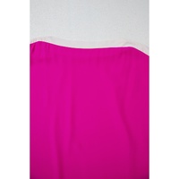Rose Red Oversized Color Block Boat Neck Tunic Blouse - L thumbnail