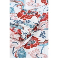 Azura Exchange Split Neck Bubble Sleeve Blouse - M thumbnail