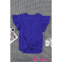 Azura Exchange Button Tie Top - M thumbnail