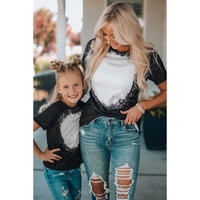 Azura Exchange Tie-dyed Round Neck Short Sleeve T-shirt - M thumbnail