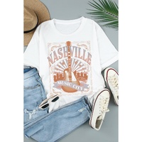 Azura Exchange NASHVILLE Graphic Printed T-Shirt - M thumbnail
