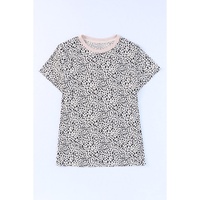 Azura Exchange Cheetah Print Short Sleeve T Shirt - M thumbnail