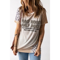 Azura Exchange Leopard Short Sleeve T Shirt - S thumbnail