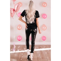 Azura Exchange Heart Shaped Glitter Print T-Shirt - M thumbnail