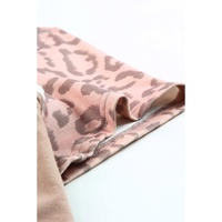 Azura Exchange Leopard Color Block T-Shirt - M thumbnail