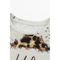 Azura Exchange Graphic Leopard Print T-Shirt - M thumbnail